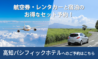 航空券付きバナー